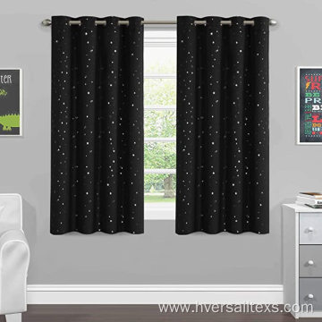 Blackout Sleep-Enhancing Winkle Printed Curtain Draperies